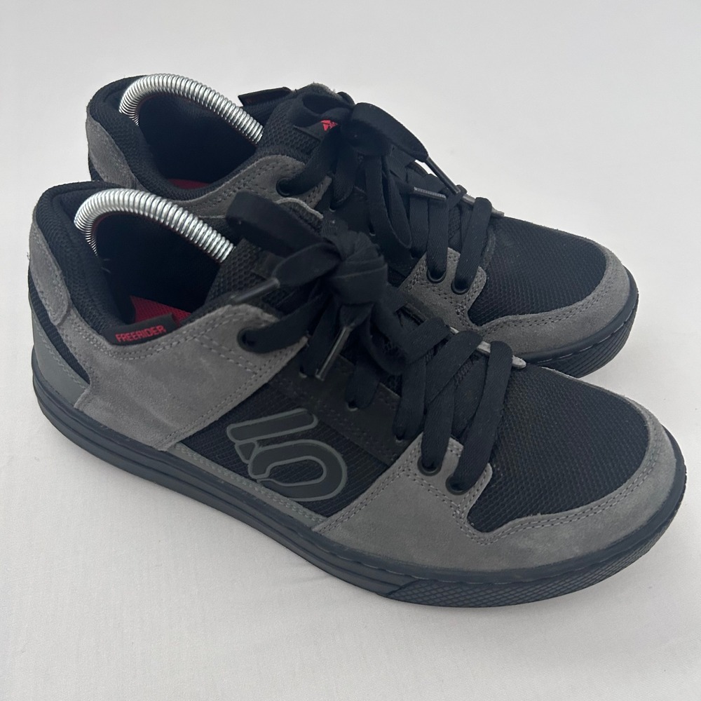 Adidas Five Ten Freerider MTB Shoes Mens 9.5 Gray Black Stealth Mountain Bike